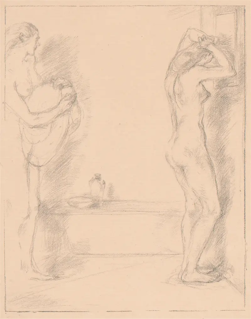 A Dressing Room av Charles Haslewood Shannon