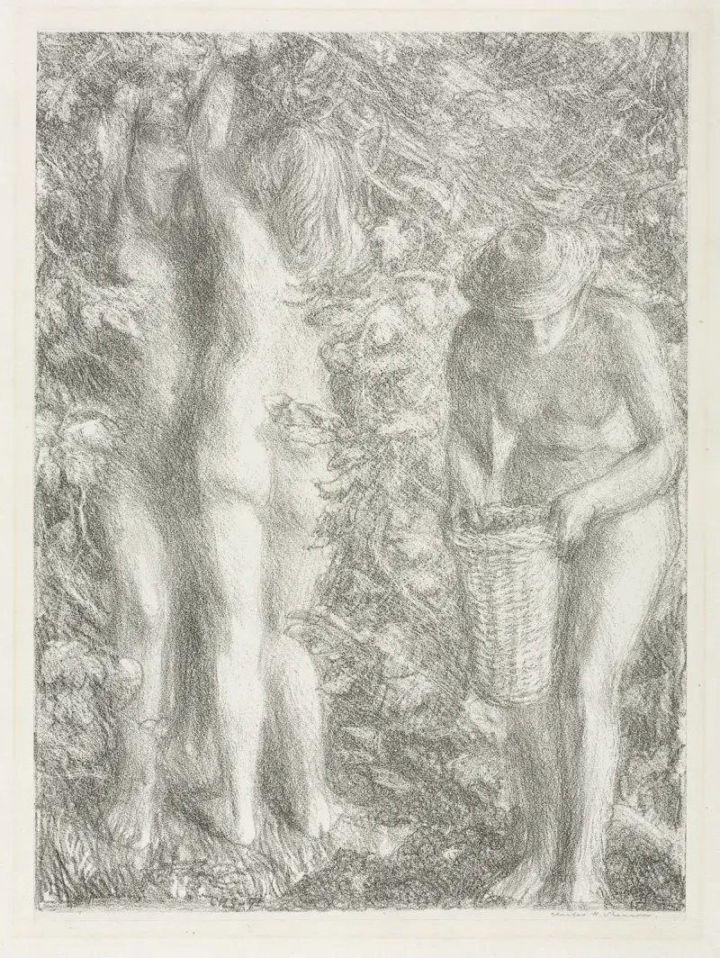Summer av Charles Haslewood Shannon