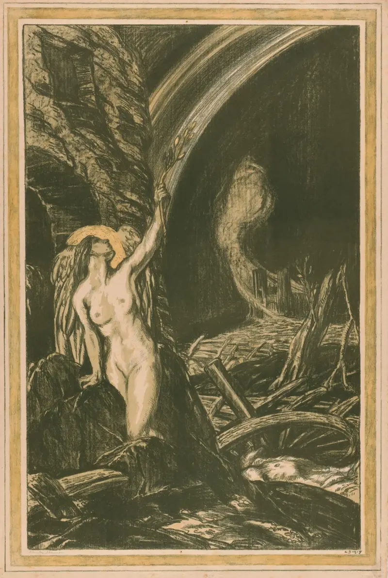 Konsternas pånyttfödelse av Charles Haslewood Shannon