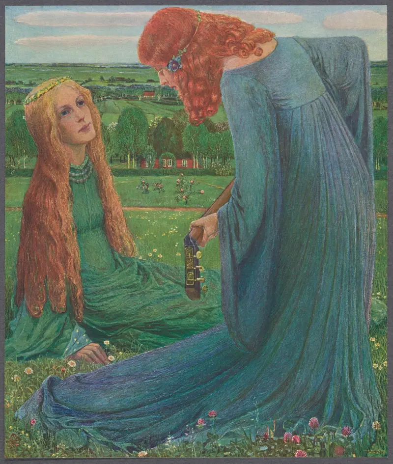 Zvěstování, Heinrich Vogeler