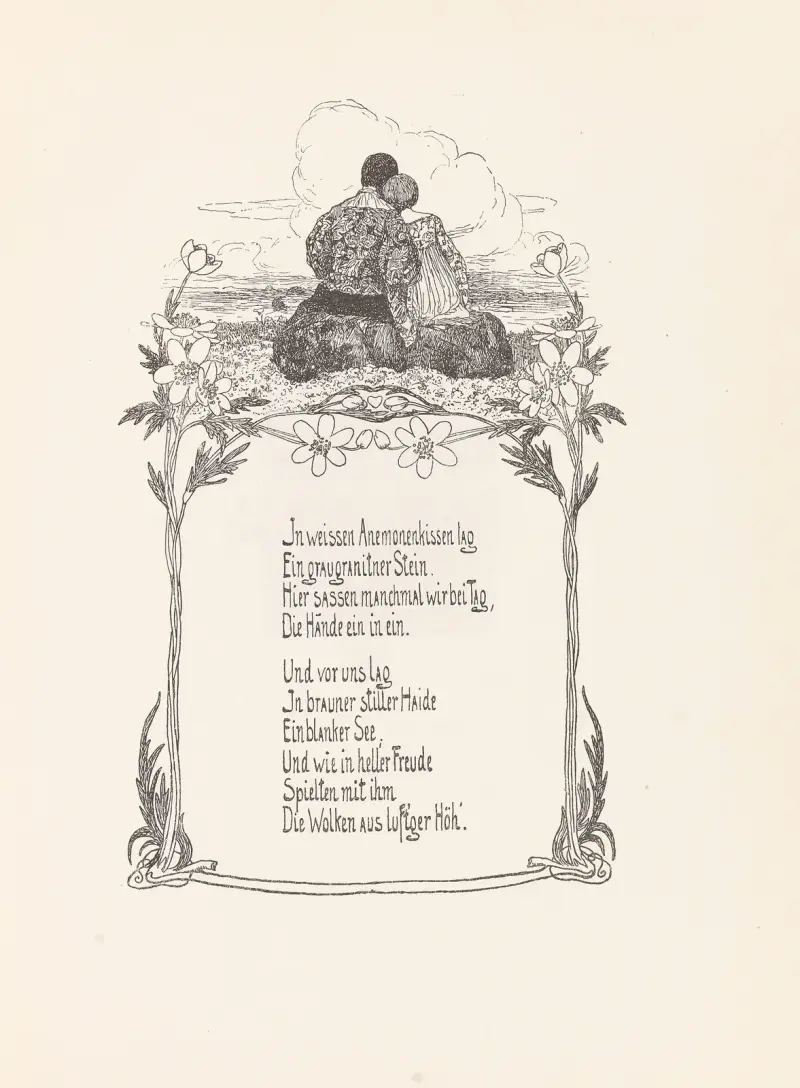 Dir. Gedichte av Heinrich Vogeler