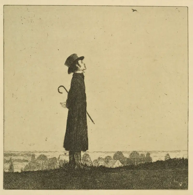 Skřivánek, Heinrich Vogeler