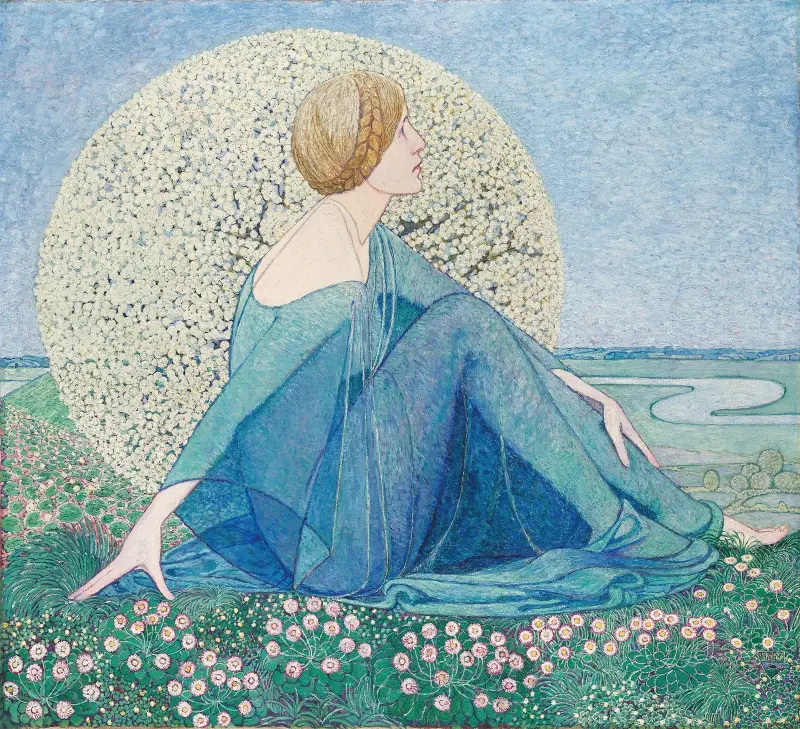 Träume II av Heinrich Vogeler