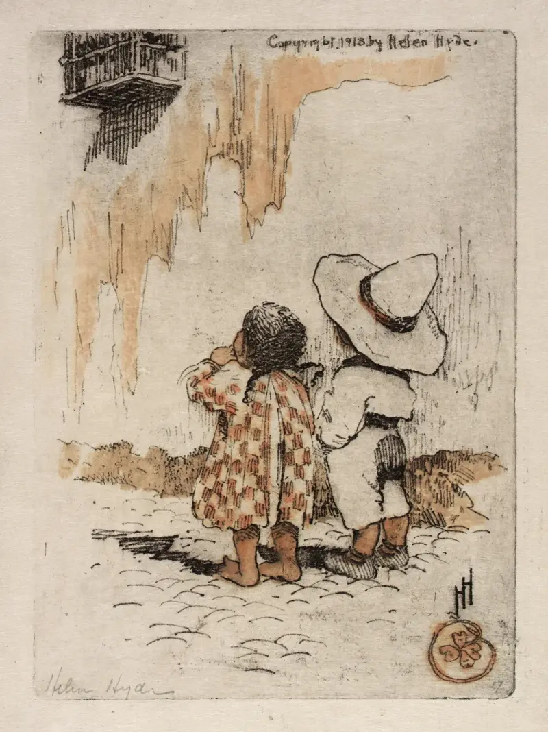 Alfonso and Conchita av Helen Hyde