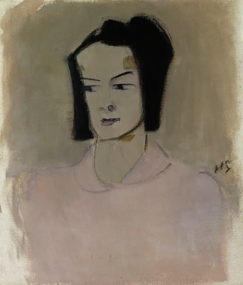 Finnish Nurse III (Ester Räihä), Helene Schjerfbeck