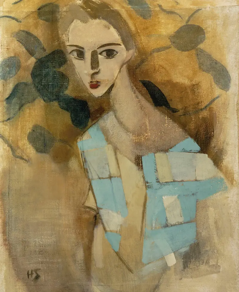 Flicka från Eydtkuhne II av Helene Schjerfbeck