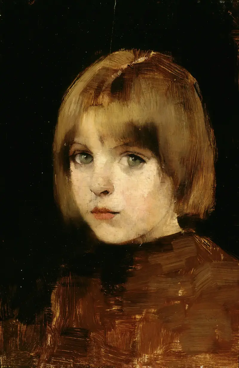 Head Of A Girl, Helene Schjerfbeck