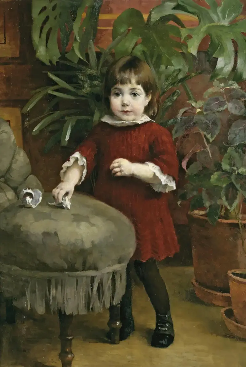 Malá Gudrun, Helene Schjerfbeck