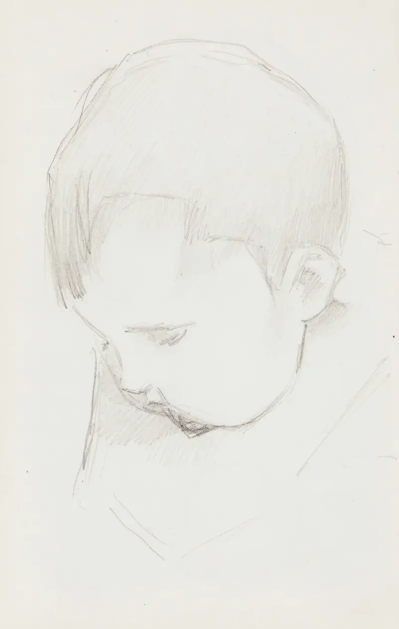 Pikkulapsen pää, Helene Schjerfbeck