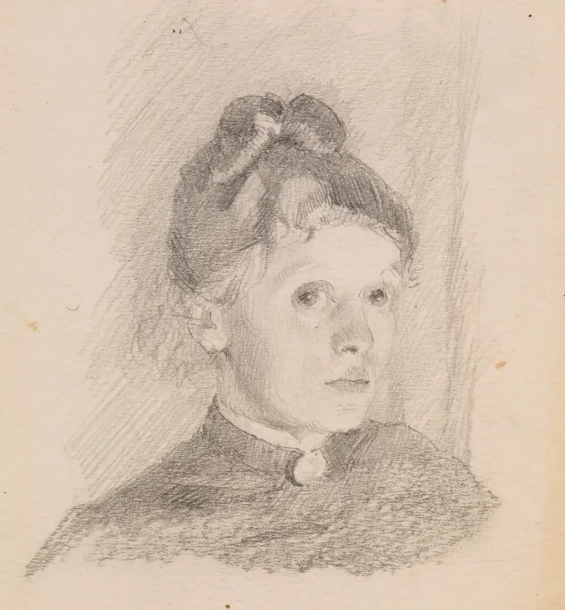 Self-Portrait, Helene Schjerfbeck