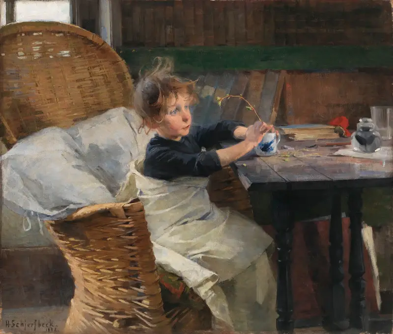 The Convalescent, Helene Schjerfbeck