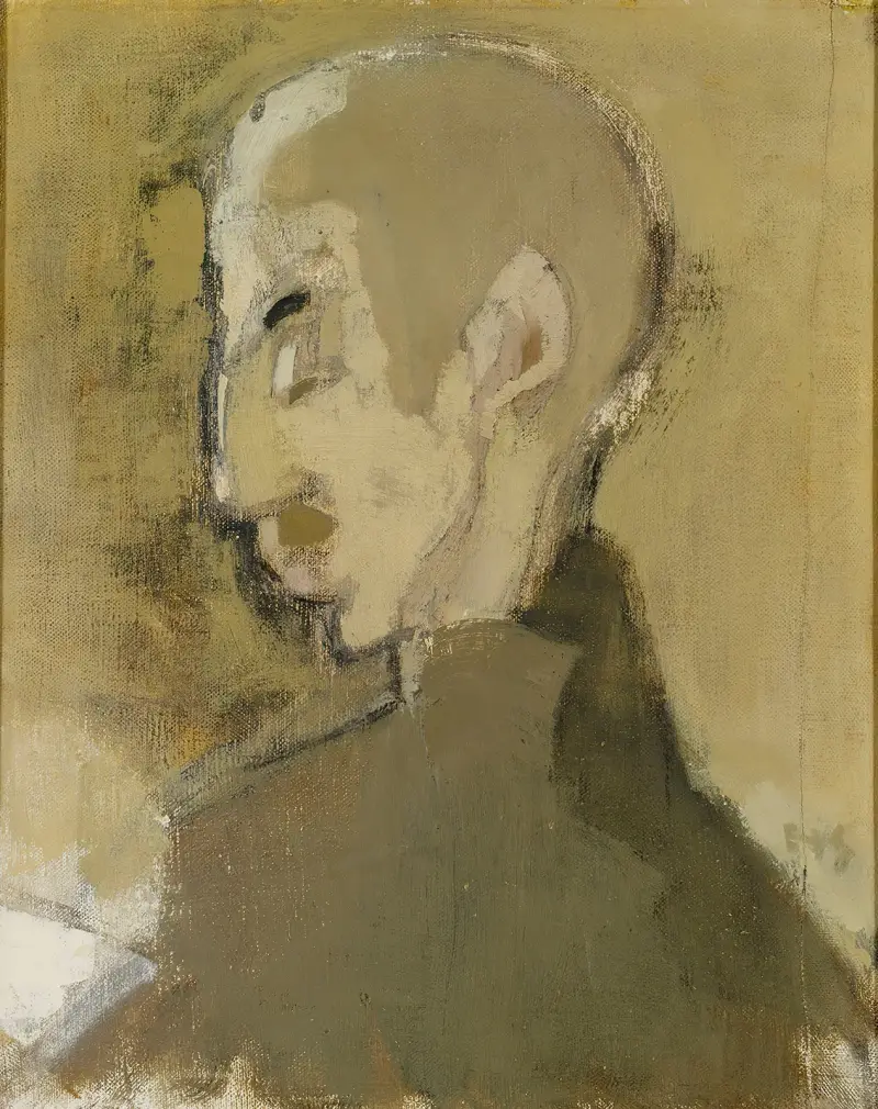 The Landlord II (Profile of a Man), Helene Schjerfbeck