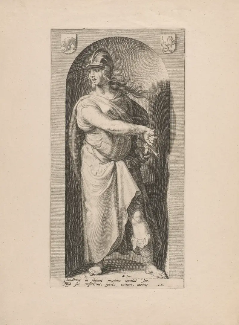 Anger av Hendrick Goltzius