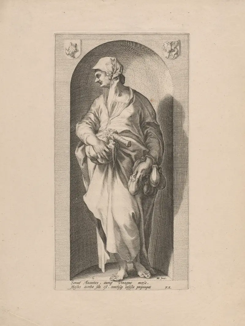 Chciwość, Hendrick Goltzius