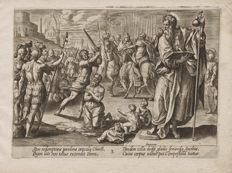 Święty Jakub Starszy, Hendrick Goltzius