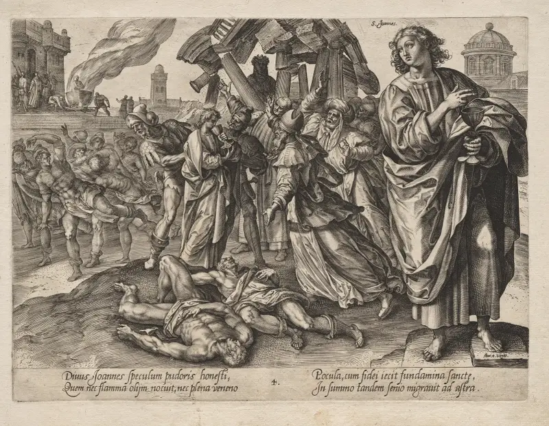 Hl. Johannes von Hendrick Goltzius
