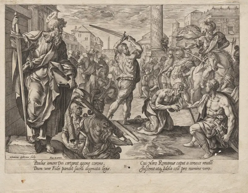 Svatý Pavel, Hendrick Goltzius