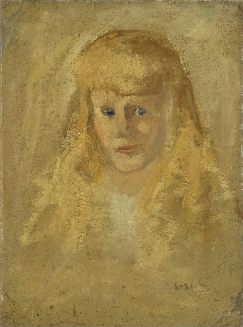 Marie Anne Henriette Breitner (geb. 14.06.1882), die Halbschwester des Künstlers von George Hendrik Breitner