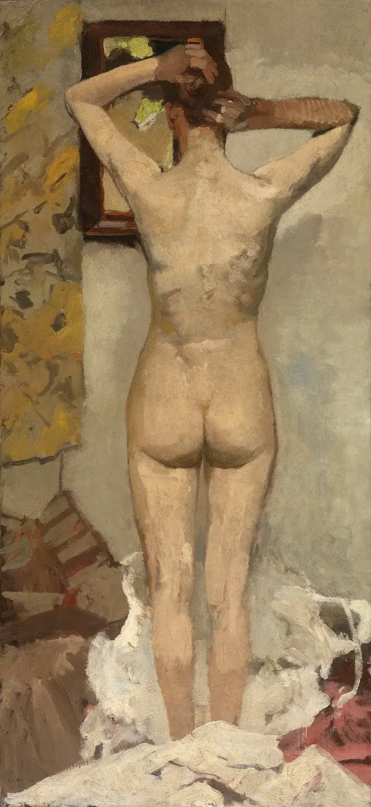 Stojící akt, George Hendrik Breitner