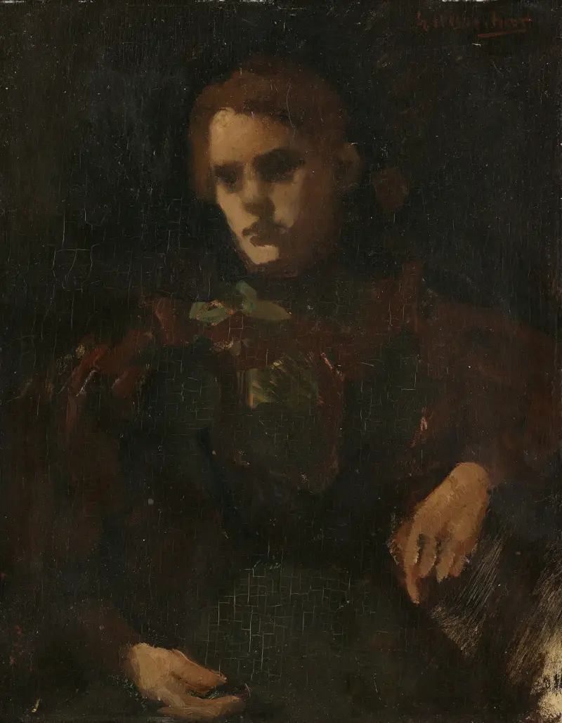 Study after the Model av George Hendrik Breitner