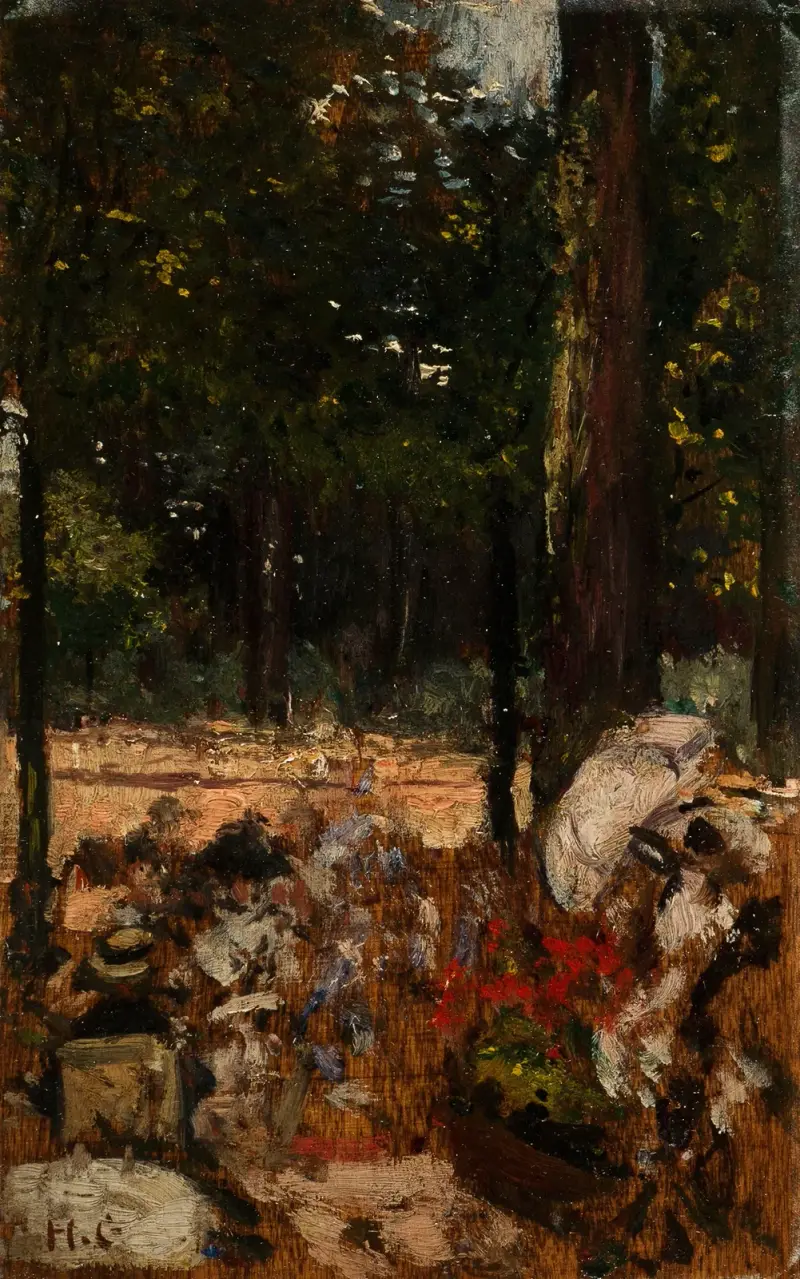 Studie för Cercle de l'île de Puteaux, 1907 – nr 2 av Henri Gervex