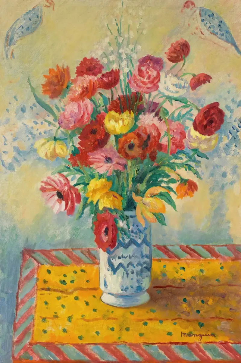Les Renoncules av Henri Manguin