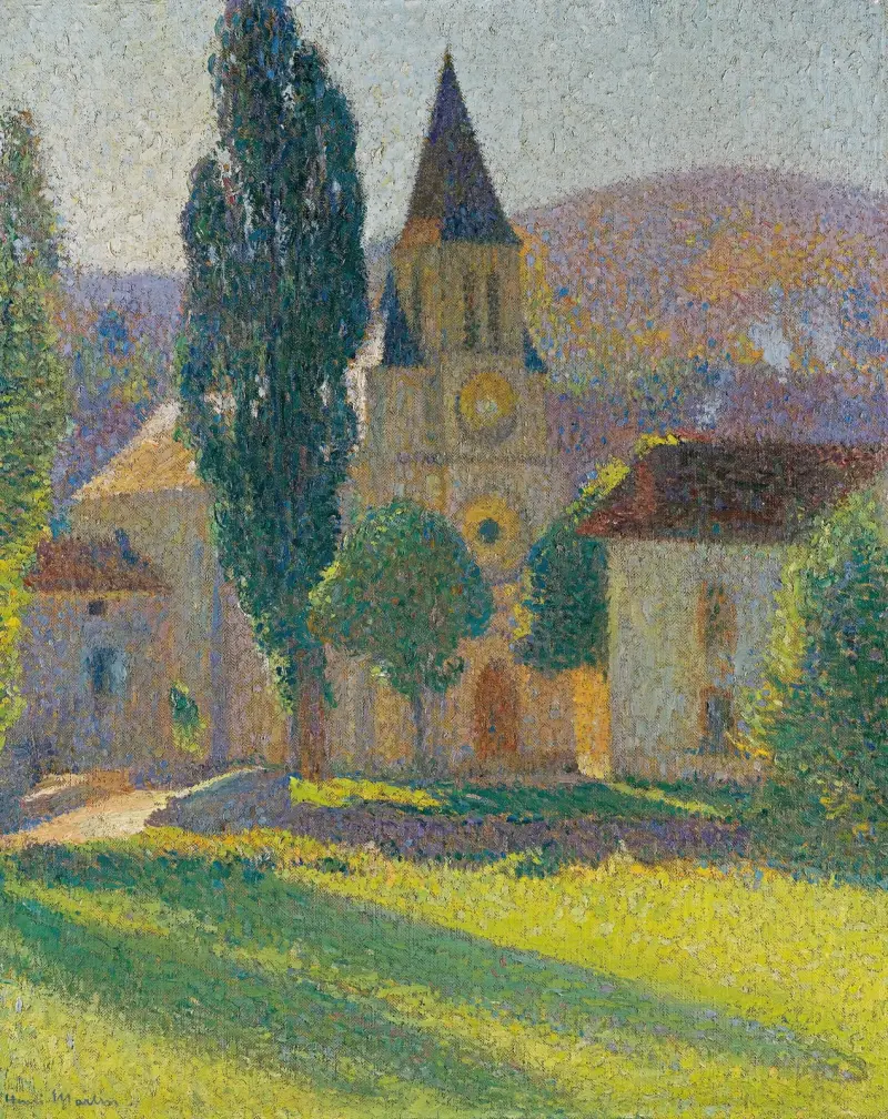 L’église De Labastide Du Vert av Henri Martin