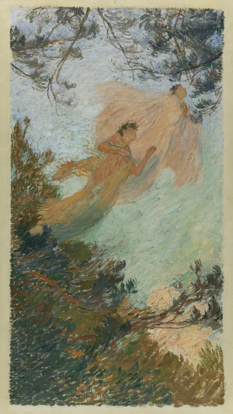 Les Muses av Henri Martin