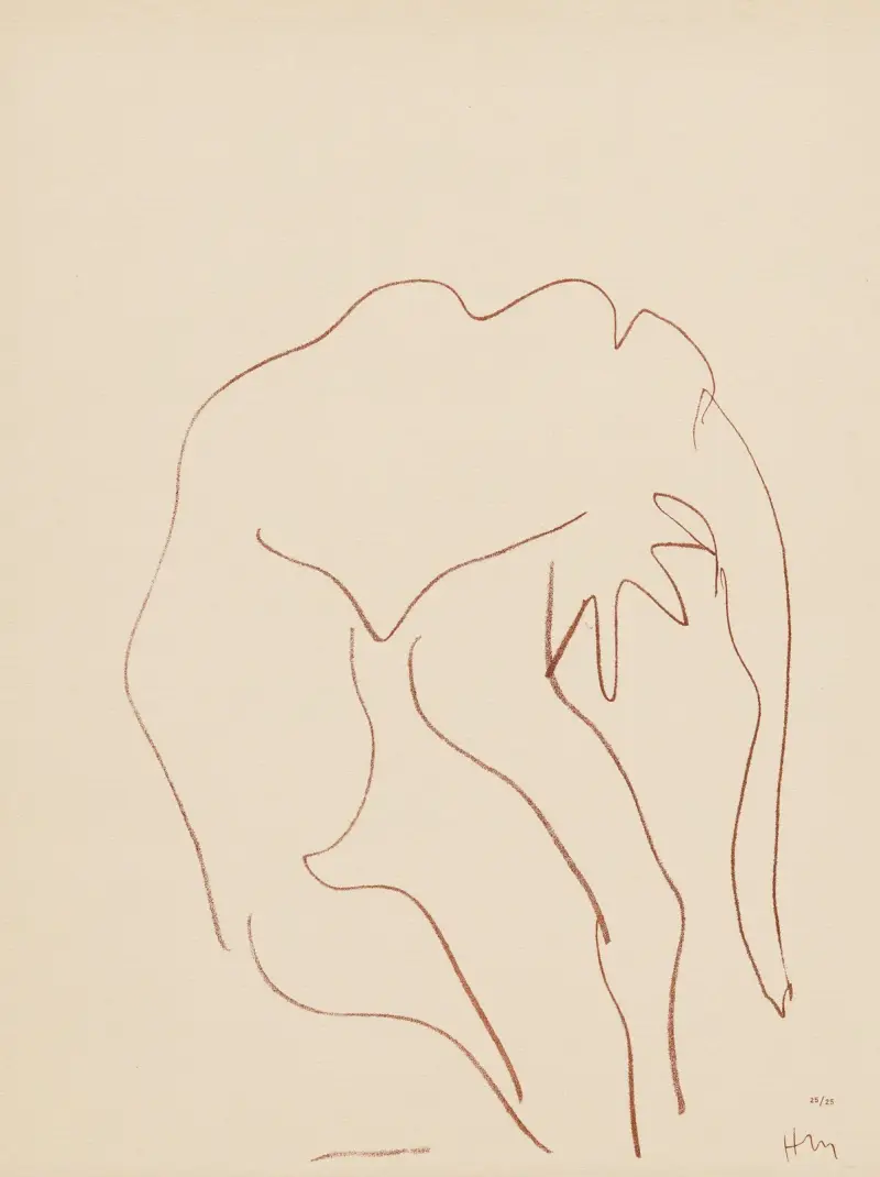 Danseuses acrobate Pl.05 av Henri Matisse