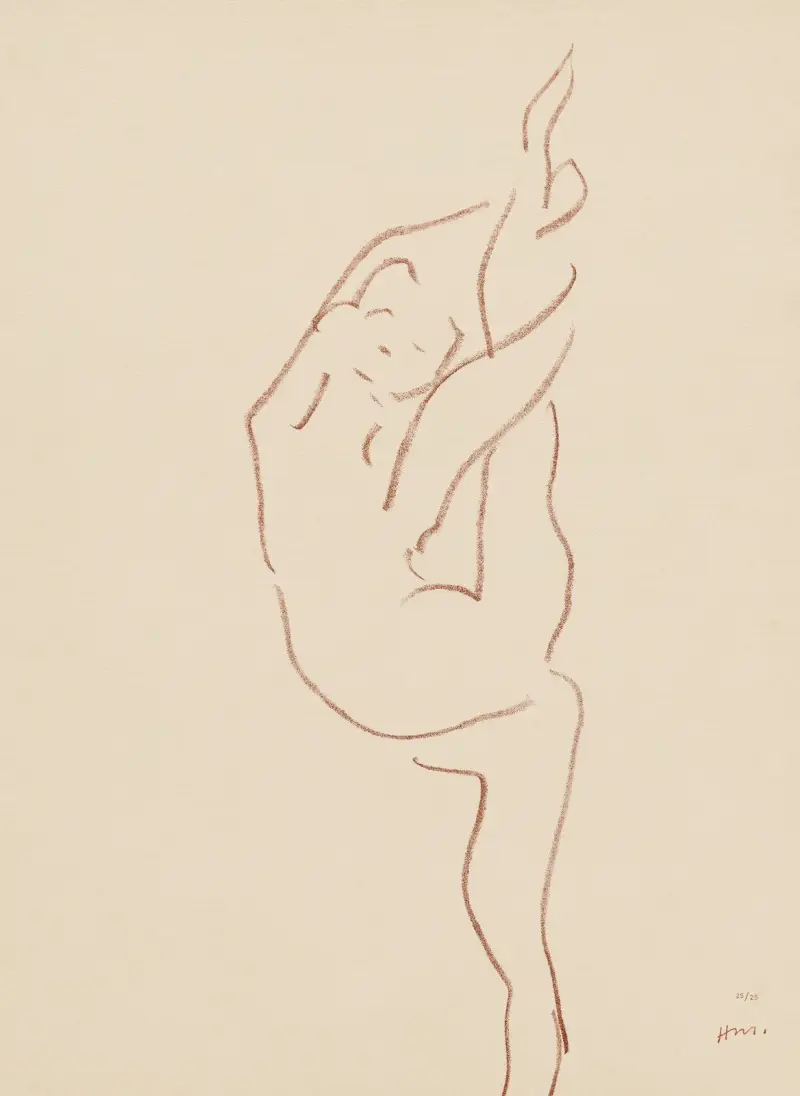 Danseuses acrobate Pl.09 av Henri Matisse