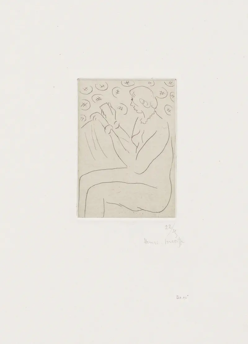 Čtoucí postava, 1929 – Nr. 2, Henri Matisse