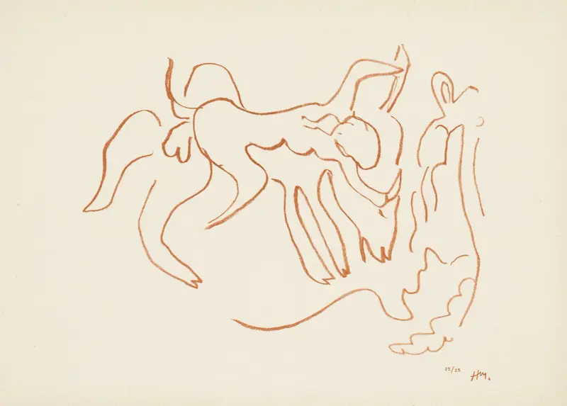 Jag vill, när jag minns min goda väninna, 1942 – nr 2 av Henri Matisse