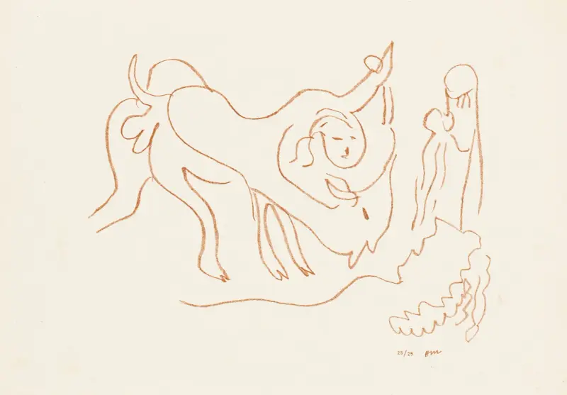 Jag vill, när jag minns min goda väninna av Henri Matisse