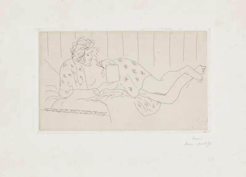 La lettre av Henri Matisse