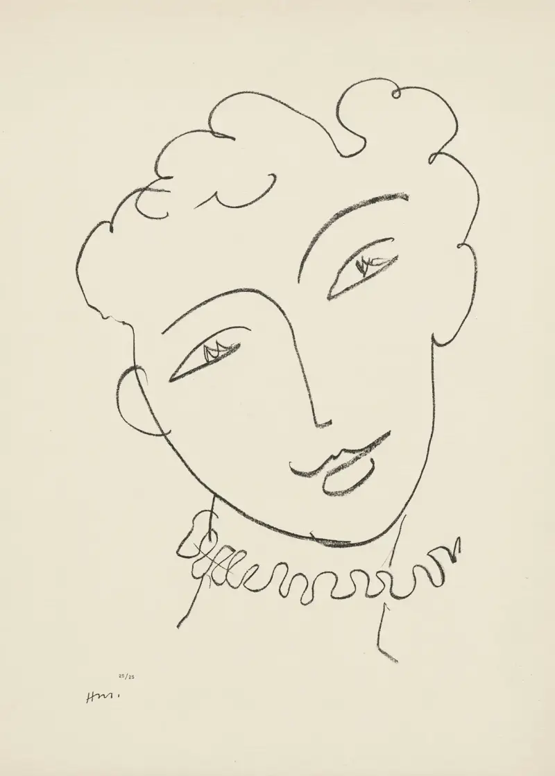 La Pompadour, 1951 – nr 3, Henri Matisse