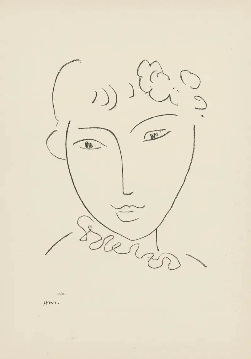 La Pompadour, 1951 – Nr. 6, Henri Matisse
