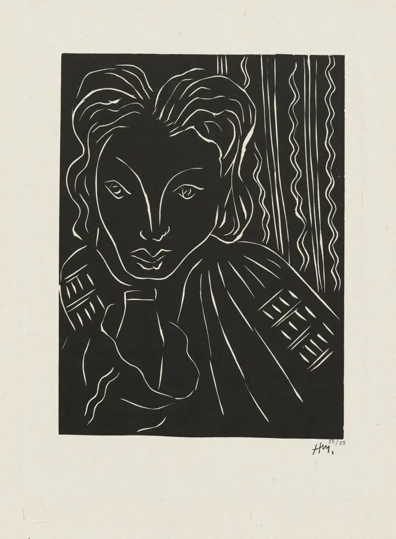La Roumaine av Henri Matisse