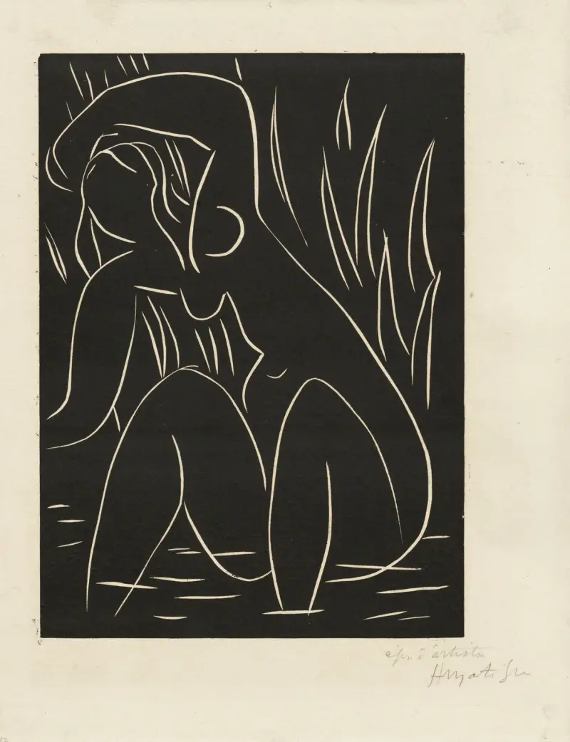 Eftermiddagen – Studie för 'Pasiphaé' av Henri Matisse