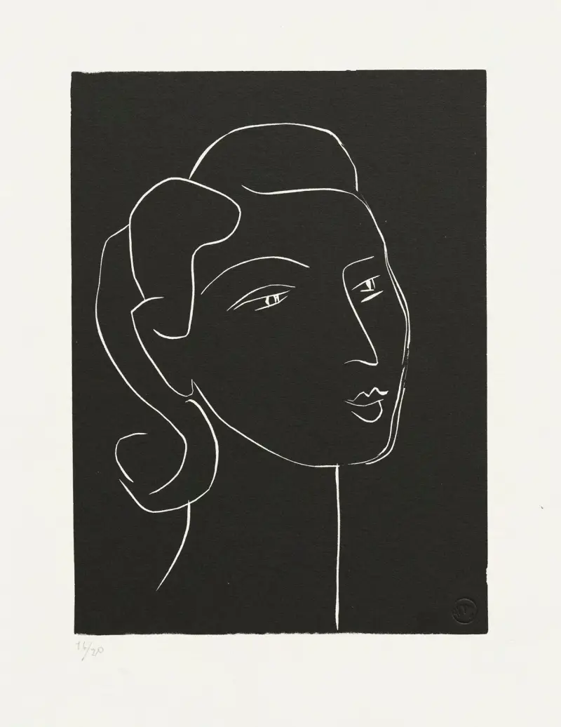 Fröken J. L av Henri Matisse