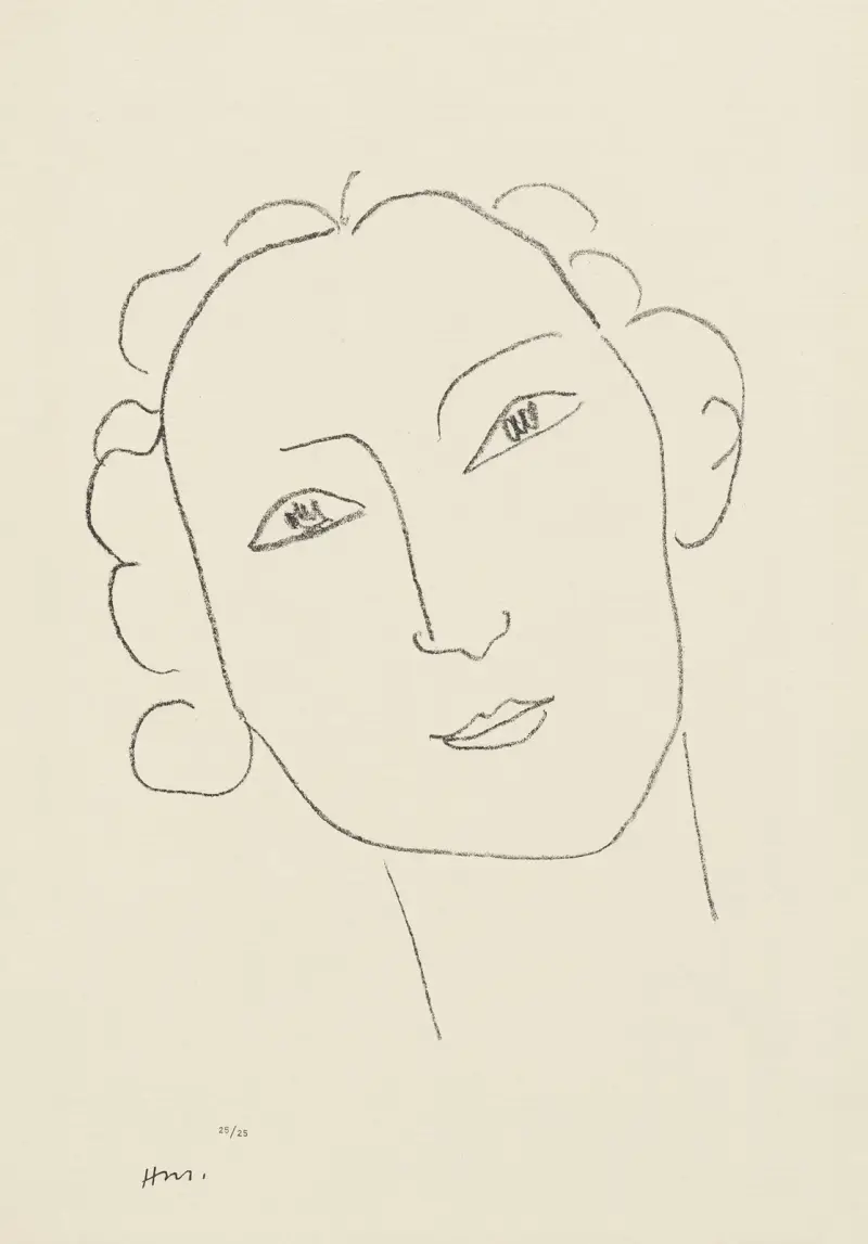 Marguerite III av Henri Matisse