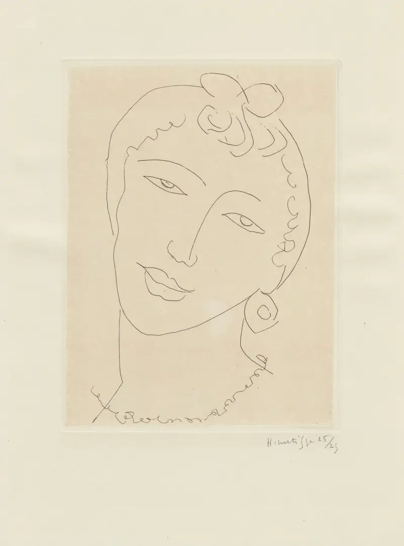 Martiniquaise, 1946 – nr 3 av Henri Matisse