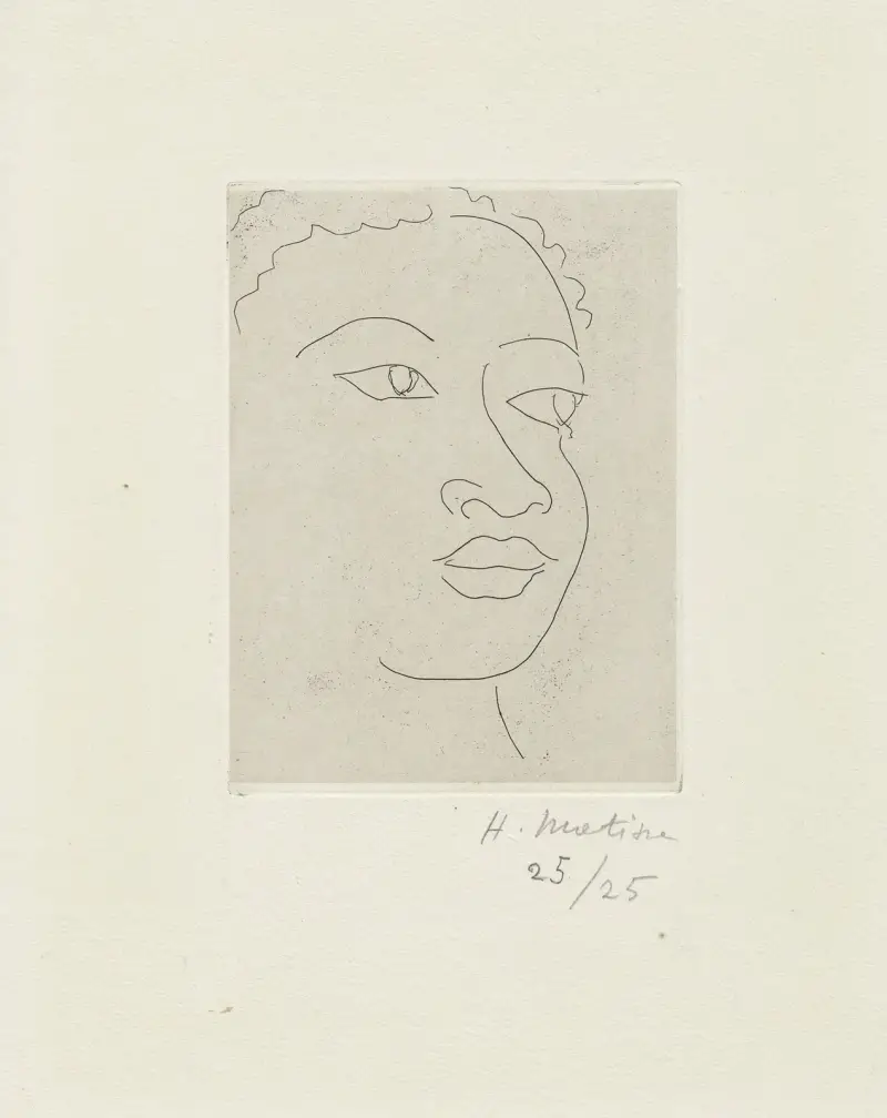 Martiniquaise, 1946 – nr 9 av Henri Matisse