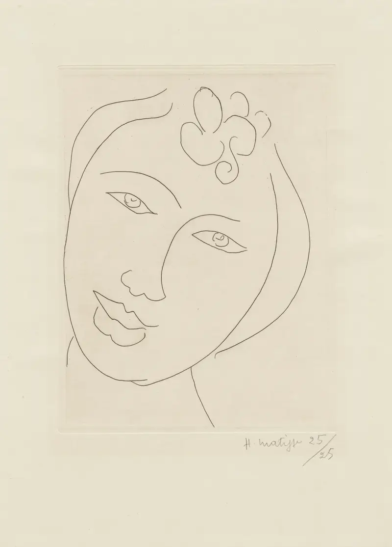Martiniquaise, 1946 – nr 1 av Henri Matisse