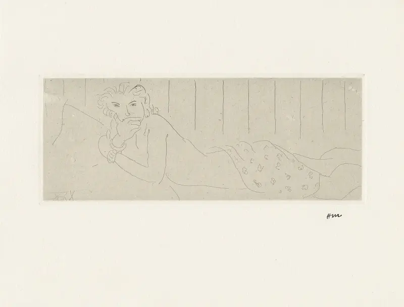 Nu allongé av Henri Matisse