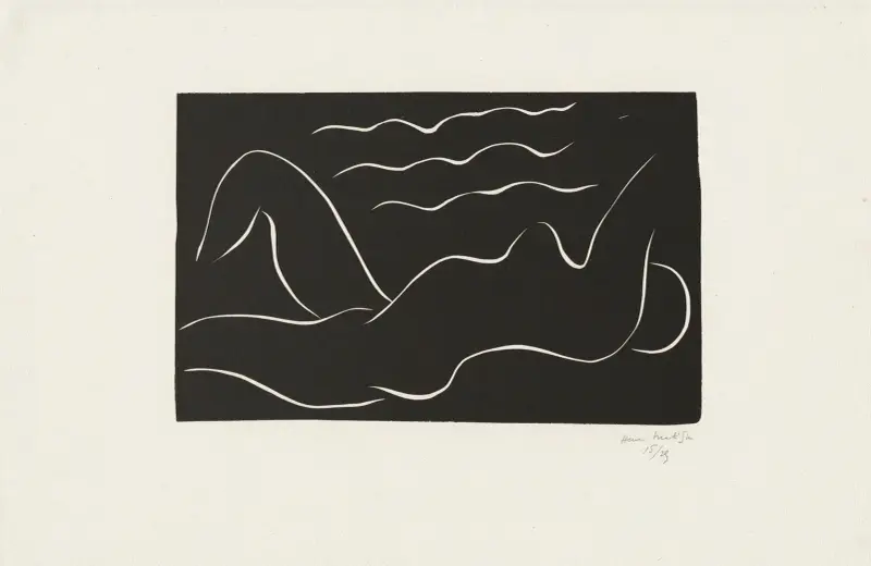 Nu dans les ondes av Henri Matisse