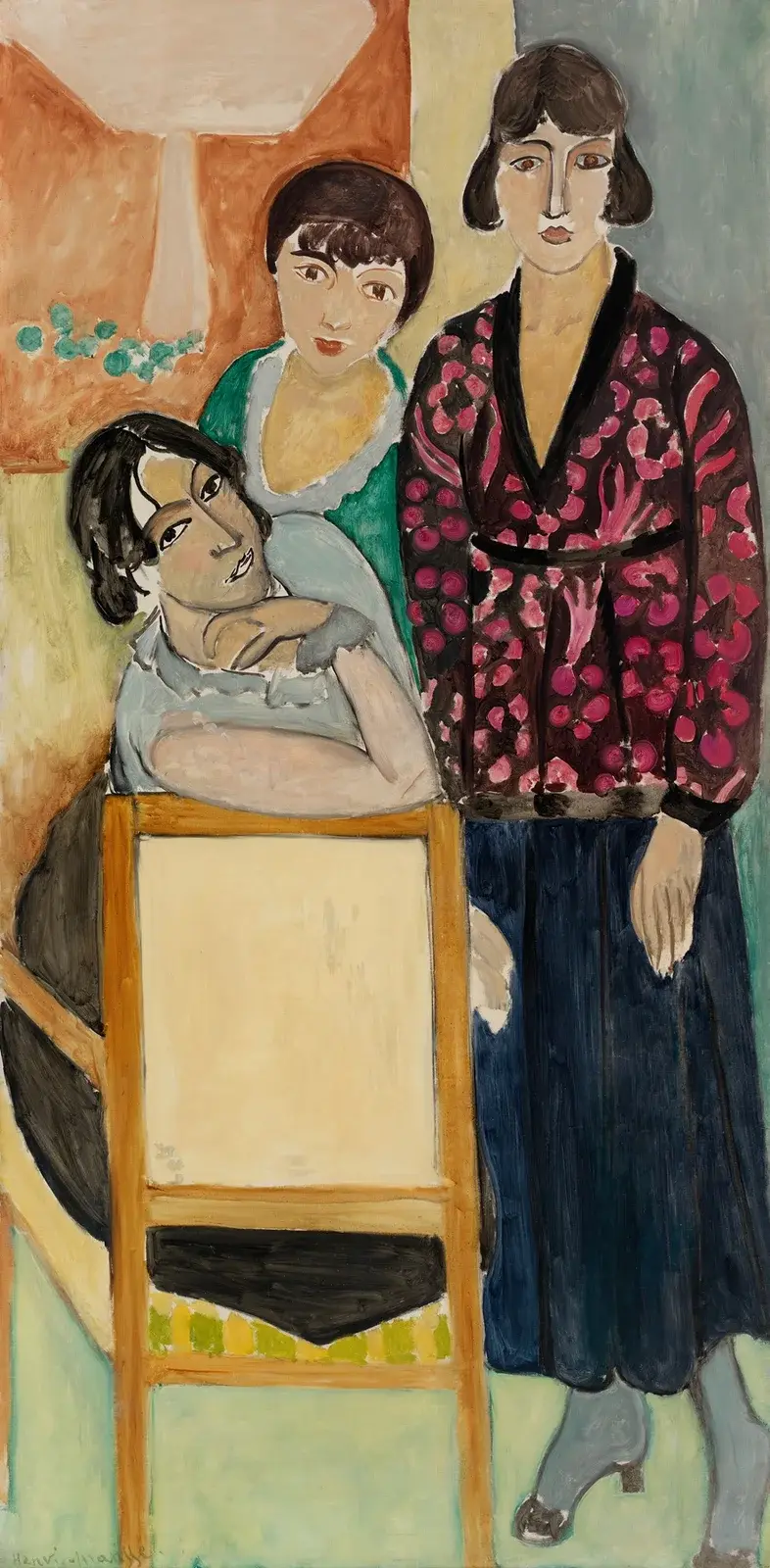 Drei Schwestern und ‚Der Tisch aus rosa Marmor‘ von Henri Matisse