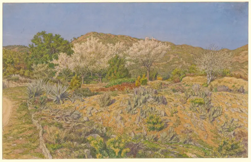 Bormes av Henri Rivière