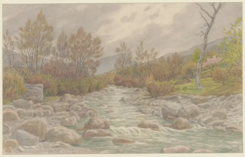Buis-les-Baronnies, le Menon von Henri Rivière