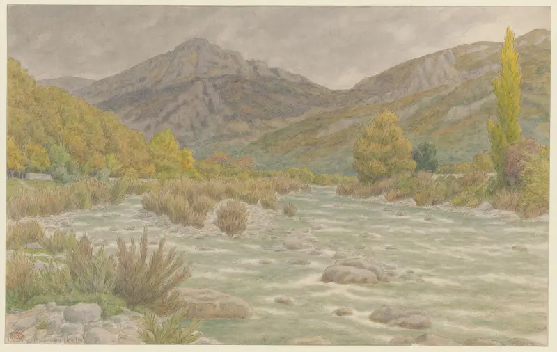 Buis-les-Baronnies, Ouzève av Henri Rivière