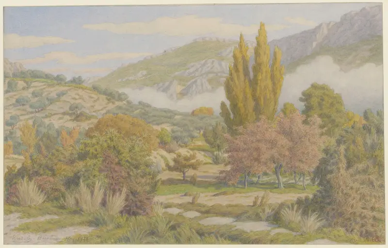 Buis-les-Baronnies, Ouvèzes dalgång av Henri Rivière